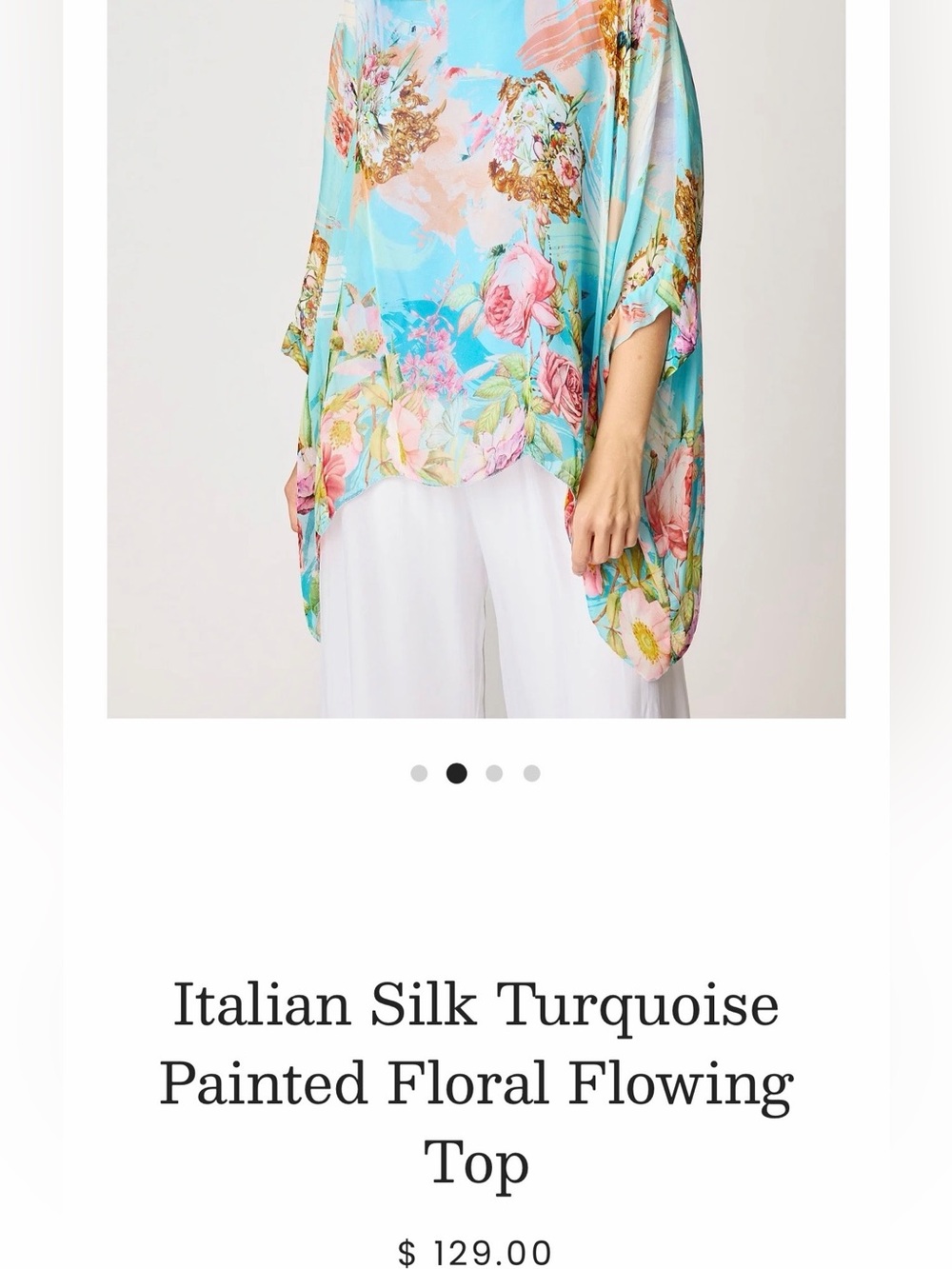 Italian Silk top